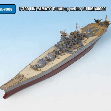 1/700 IJN YAMATO Detail up set for FUJIMI46000