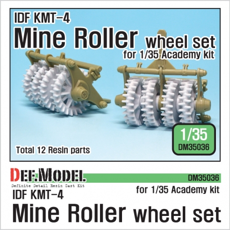 IDF KMT-4 Mine Roller wheel set (for Academy 1/35)