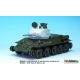 T-34/85 D-5T Turret conversion set - Early (for Academy T-34/85 Factory No.112 ver. 1/35)