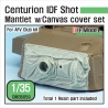 Centurion IDF shot Mantlet w/canvas cover set (for AFV Club 1/35)