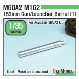 US M60A2 M162 Metal Gun Barrel 1 (for Academy 1/35)