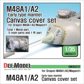 IDF Magach 1(M48A1) Canvas cover set (for Dragon 1/35)