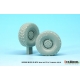 S M1082 LMTVT GY Sagged Wheel set-2 (for Trumpeter 1/35)