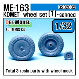 Me163B 'Komet' Wheel set 1 (for Meng 1/32)