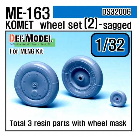 Me163B 'Komet' Wheel set 1 (for Meng 1/32)
