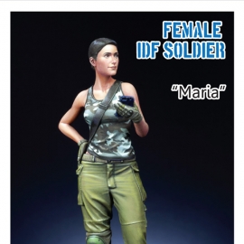 Modern IDF Female soldier 1/24