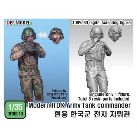 Modern ROK Army Tank Commander for K2
