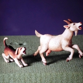 Goat and Beagle