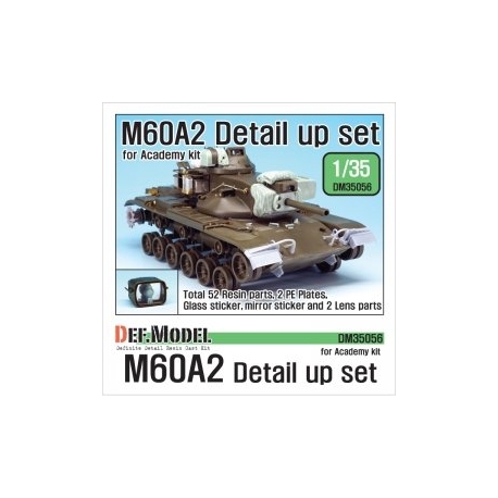 US M60A2 Detail up set (for Academy 1/35)