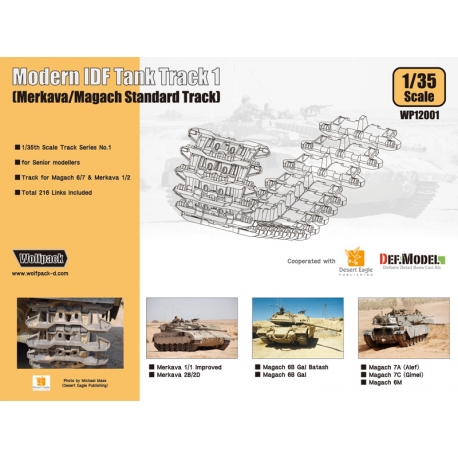 Modern IDF Tank Track 1 - Merkava/Magach Standard Track