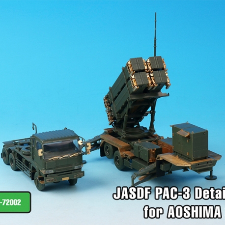 1/72 JASDF PAC-3 Detail up set for AOSHIMA