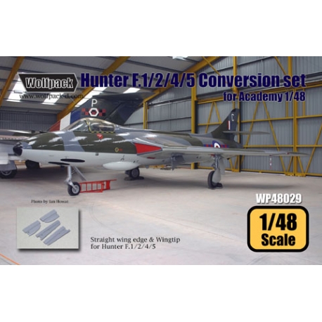 Wolfpack 1/48 scale Hawker Hunter F.1/2/3/4 Conversion set Academy 1/48 WP48029 Wolfpack 1/48 scale Hawker Hunter F.1/2/3/4 Conversion set Academy 1/48 WP48029