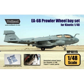 EA-6B Prowler Wheel bay set (for Kinetic 1/48)