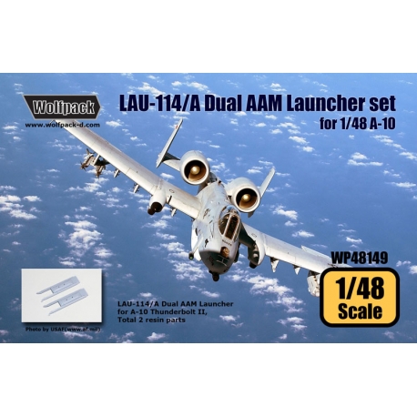 LAU-114/A Dual AAM Launcher set for A-10 (2 pcs)