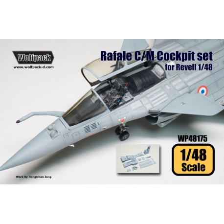 Dassault Rafale C/M Cockpit set (for Revell 1/48)