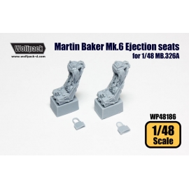 Martin Baker Mk.6 Ejection seats for MB.326A (for Italer 1/48)