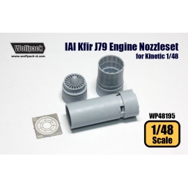 IAI Kfir Engine J79 Engine Nozzle set (for Kinetic 1/48)