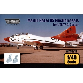 Martin Baker A5 Ejection seats for TF-9J Cougar (for Kittyhawk 1/48)