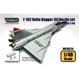F-102A Delta Dagger Engine Nozzle set (for Revell 1/48)
