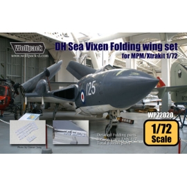 DH Sea Vixen Folding wing set (for MPM 1/72)