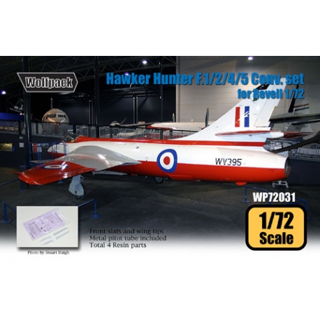 Hawker Hunter F.1/2/4/5 Conversion set (for Revell 1/72)