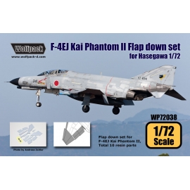 F-4EJ Kai JASDF Phantom II Flap down set (for Hasegawa 1/72)