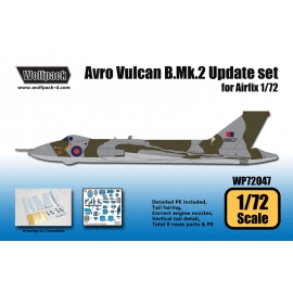 Avro Vulcan B.Mk.2 Update set (for Airfix 1/72)