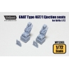 Folland GNAT 4GT/1 Ejection seats (for Airfix 1/72)