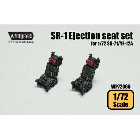 SR-1 Ejection seat set (for 1/72 SR-71/YF-12A)