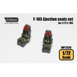 F-105 Thunderchief Ejection seat set (for 1/72 F-105)