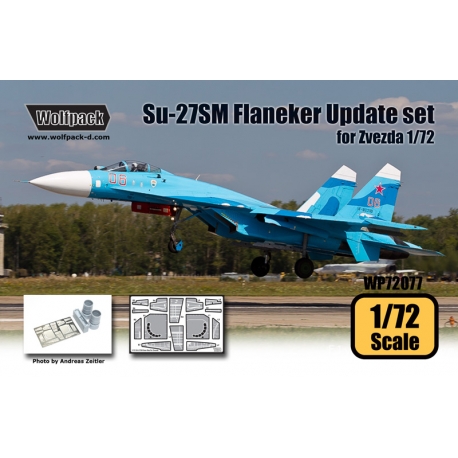 Su-27SM Flanker Mod.1 Update set (for Zvezda 1/72)