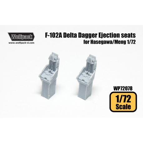 Wolfpack 1/72 F-102A Delta Dagger Ejection resin seat for Hasegawa/Meng- WP72078