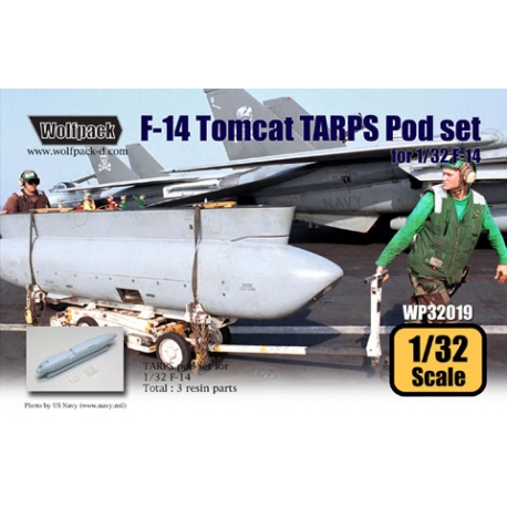 Wolfpack 1/32 F-14 Tomcat TARPS Pod set Tamiya or Trumpeter WP32019