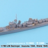 1/700 IJN Destroyer  Inazuma 1944, Hibiki 1945 Detail-up Set
