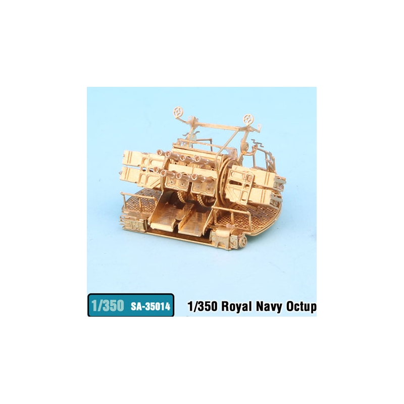 1/350 Royal Navy Octuple 2-pdr Pom” (4set)