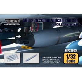 SUU-23/A 20mm Vulcan Pod set for F-4 Phantom II (2 set)