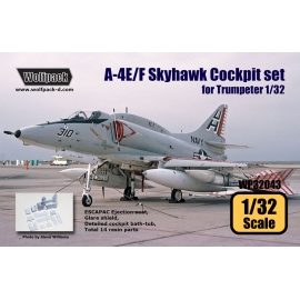 A-4E/F Skyhawk Cockpit set (for Trumpeter 1/32)