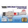 A6M2a Zero Model 11 Conversion set (for Tamiya 1/32)