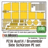 German Pz.IV Ausf.H /Brummbar Side Schurzen PE set