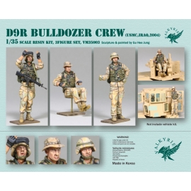 1/35 D9R Bulldozer Crew - USMC in Iraq 2004 (3 Figures)