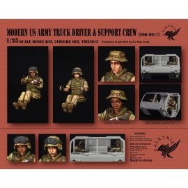 1/35 Modern US Army Truck Driver & Support Crew for M977 (2 Figures)