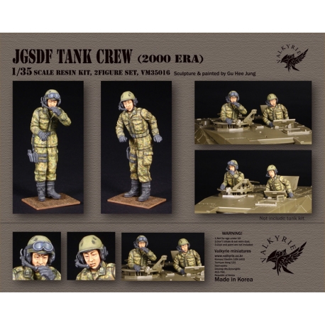 1/35 West German Army Tank Crew - 1970~80 Era (2 Figures and 1 Bust) -  Modelling Planet