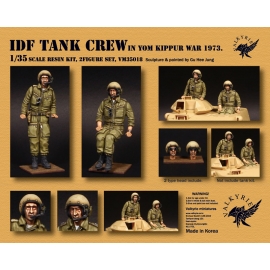 1/35 IDF Tank Crew in Europe In Yom Kippur War 1973 (2 Figures)