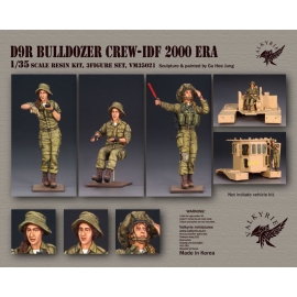 1/35 D9R Bulldozer Crew - IDF 2000 Era (3 Figures)