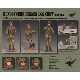 1/35 Bundeswehr Fennek LGS Crew - 2000 Era (3 Figures)