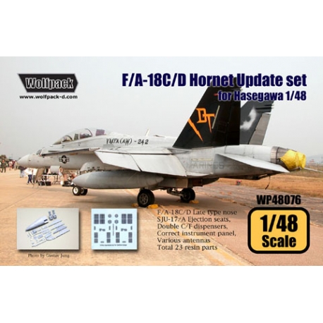 F/A-18C/D Hornet Late type Update set (for Haswgawa 1/48)
