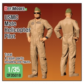 USMC Male Helicopter Pilot 1/35