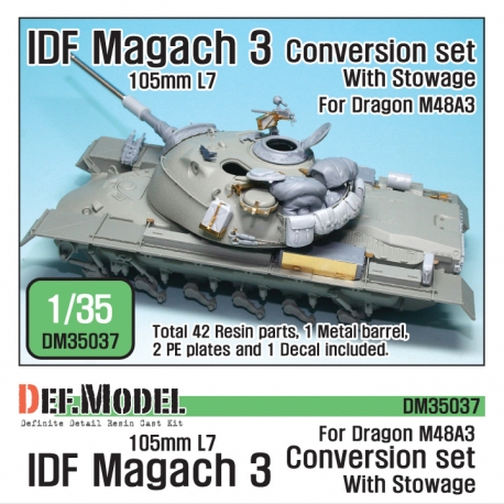 IDF Magach 3 Conversion set /w stowage 1/35
