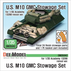 U.S. M10 GMC Stowage Set 1/35