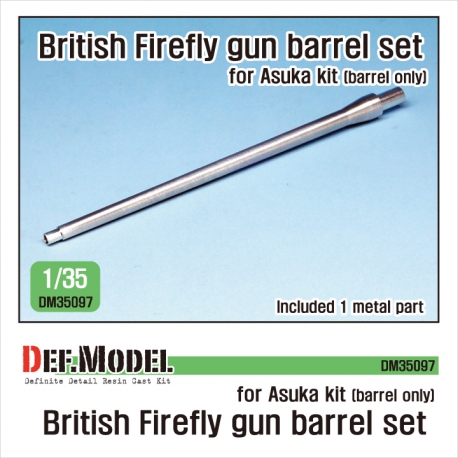British Sherman Firefly metal barrel 1/35